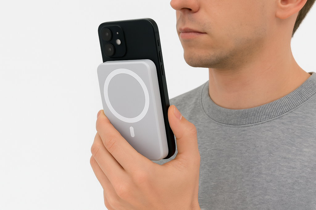 Magnetische powerbank draadloos