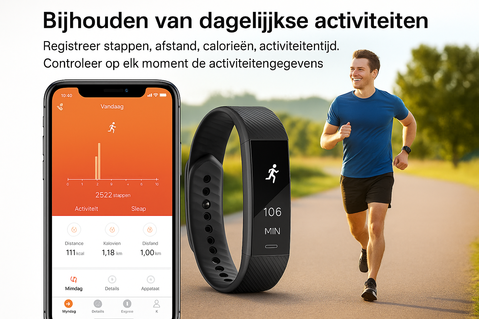 Smart-Fit Activiteiten Tracker